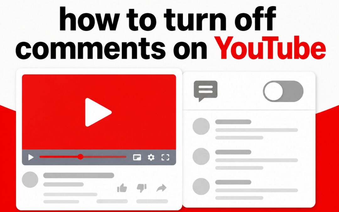 How to Turn Off Comments on YouTube: Complete Guide